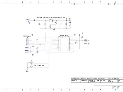 Schaltplan Arduino Micro