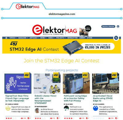 STM32 Edge AI contest