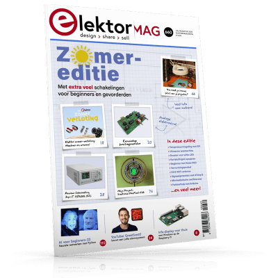 Elektor magazine: zomereditie 2020