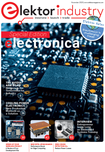 Elektor Industry electronica 2020 Edition cover