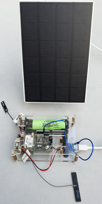 Solar powered LoRa - Wireless & Communication