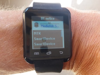 Intempo smartwatch bt notifier top