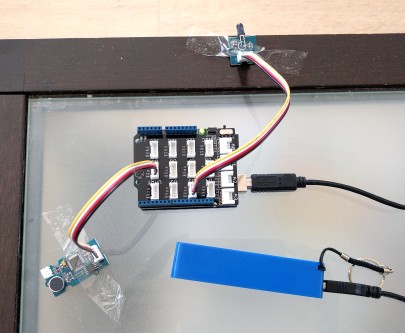 Grove speech recognition TV control setup