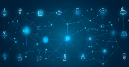 Typical mesh network