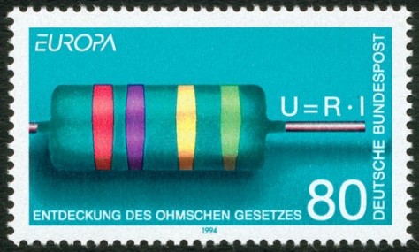 Georg Simon Ohm stamp