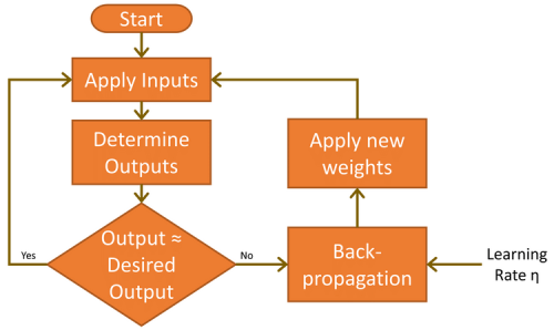 MLP function as flow diagram.