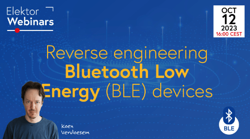 Webinar: Reverse engineering Bluetooth Low Energy (BLE) devices
