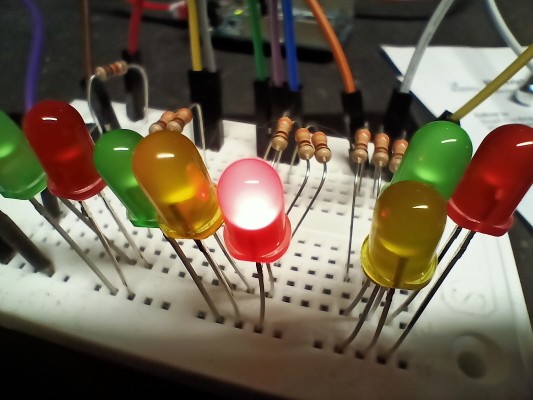 LED for debugging without debugger