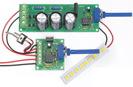 Tweedraads dimmer project