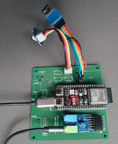 The WAV player prototype