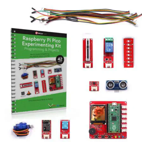 All-in-One Raspberry Pi Pico Experimentier-Bundle | Elektor Magazine