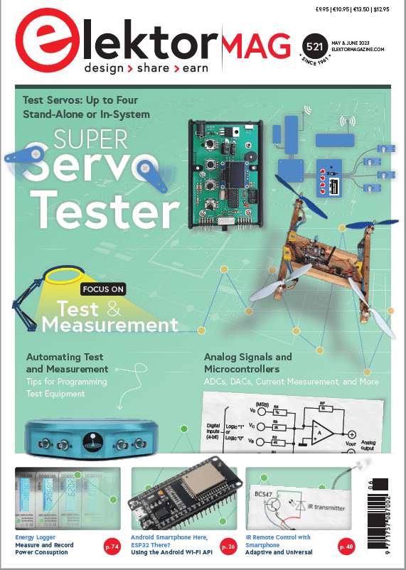 Elektor Mag May/June 2023: Test and Measurement