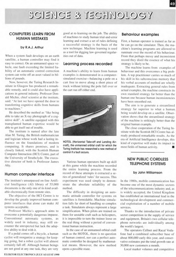 Elektor computers learn