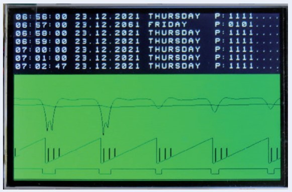 Receiver information on an LCD for Pico project