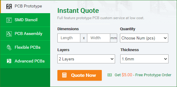 You can get a quote instantly