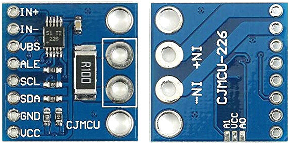 Figure 3: The INA226 module - Mesure de la consommation des véhicules électriques