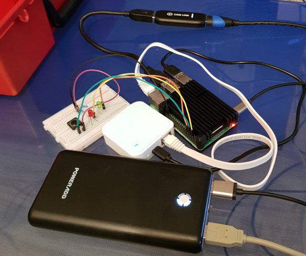 Lab Notes: prototype based on a Raspberry Pi 4