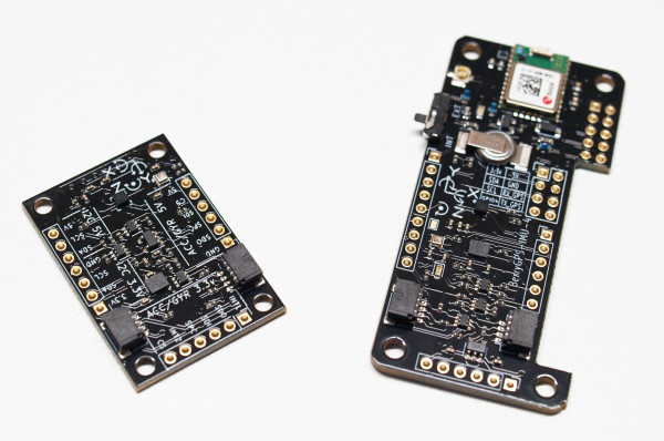 Berry boards: BerryGPS-IMU (right) and BerryIMU (left)