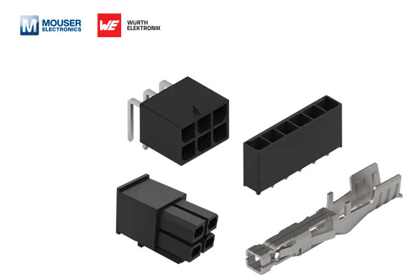 WR-MPC5 Mega Power Connectors available at Mouser