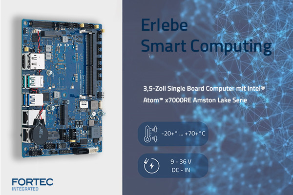 Asus IoT Amston Lake SBC mit KI-Beschleunigung