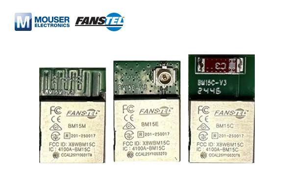 Fanstel BM15x Nordic nRF54-gebaseerde modules