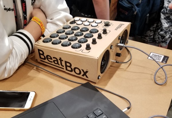 Beatbox kit at the Maker Faire Bay Area 2019
