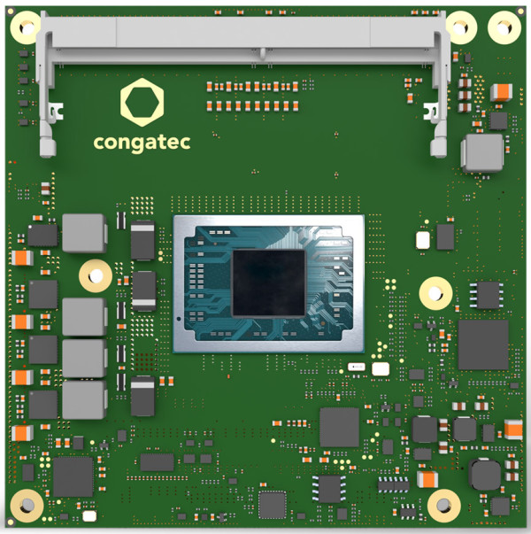 AMD Ryzen Embedded V2000 Prozessor  auf COM Express Compact 
