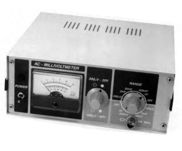 Millivoltmeter project