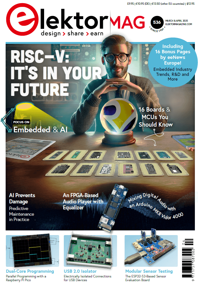Elektor March/April 2025: Embedded & AI
