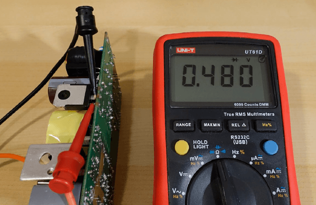 Electronic Equipment Repair: Using the diode mode to test a power MOSFET