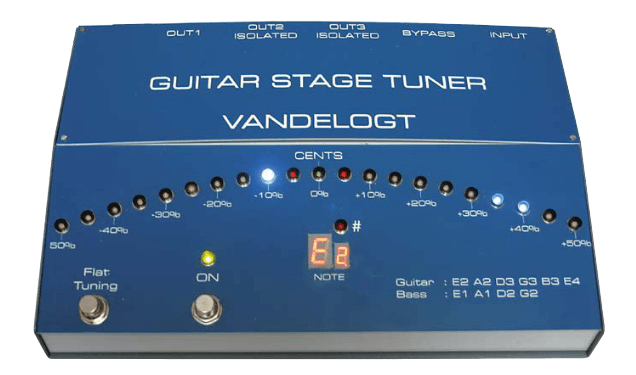 Guitar tuner prototype