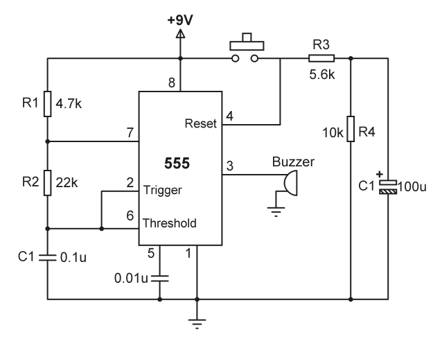 Tone Burst Generator circuit