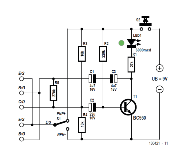 transistor tester ver 1