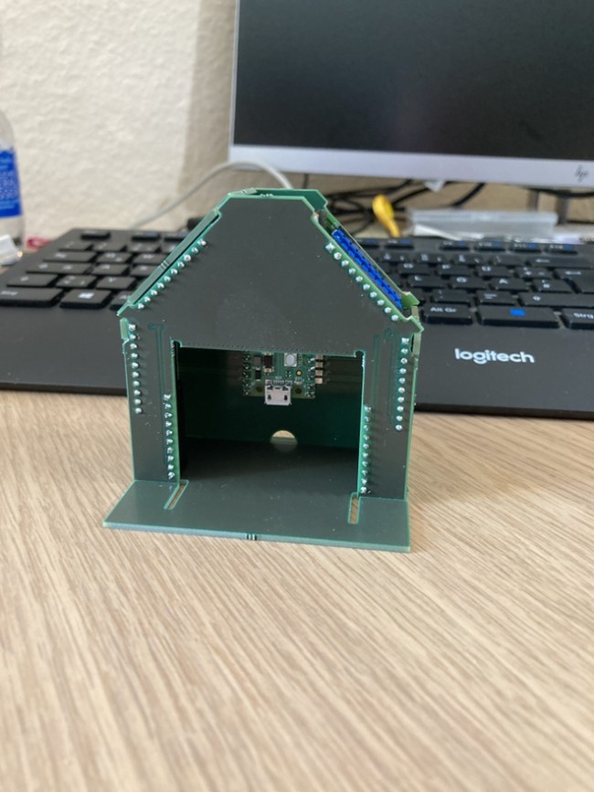 chimney from PCBs for X-Mas, lab notes