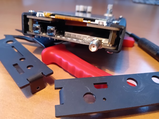 Disassembly for HackRF One + PortaPack H2: A Truly Portable SDR article