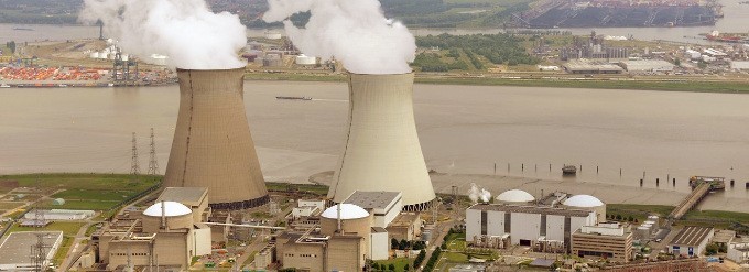 Nuclear power plant in Doel