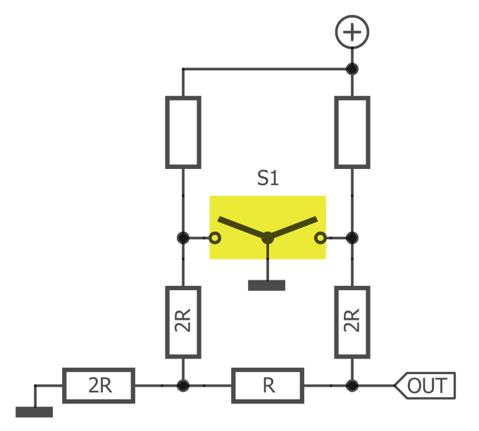 2-bit rotary encoder