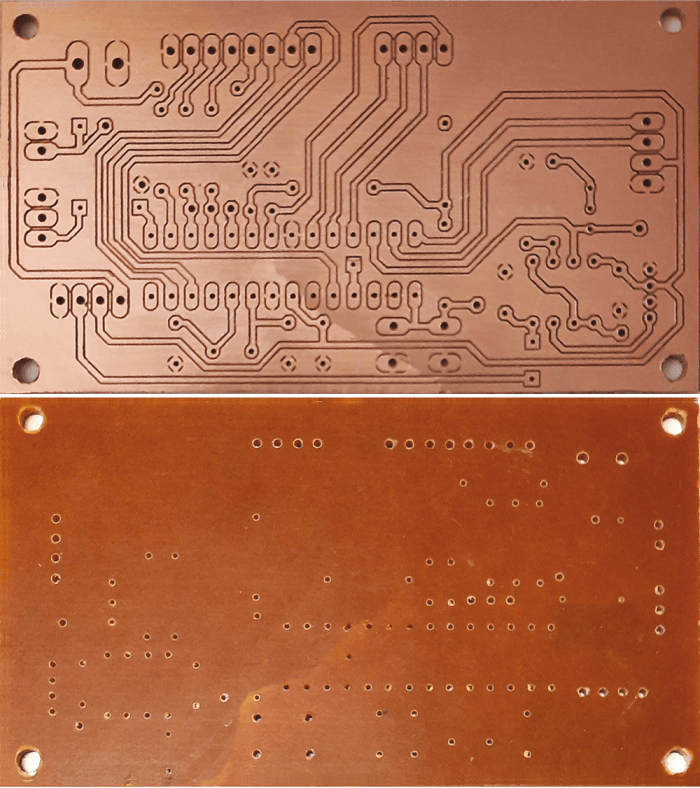 The finished PCB