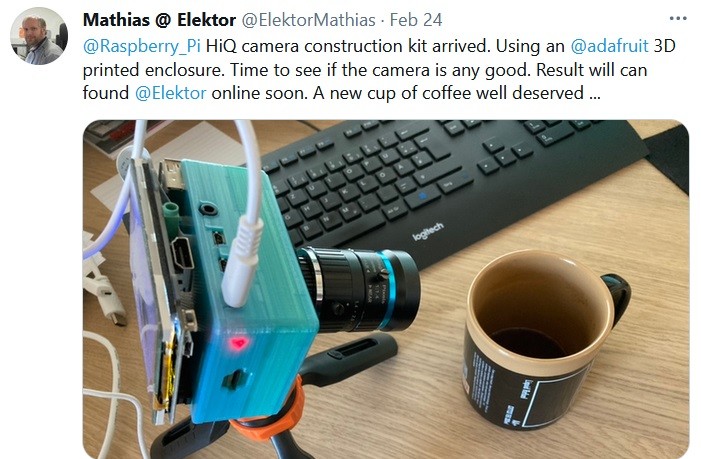 Engineers and makers can follow Mathias Claussen on Twitter