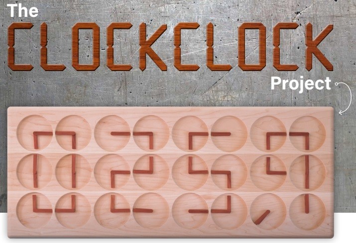 ClockClock Project. Engineering in April