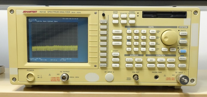 R3132 spectrum analyzer