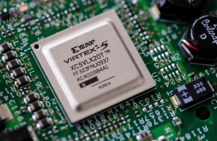 Xilinx Virtex-5 FPGA chip