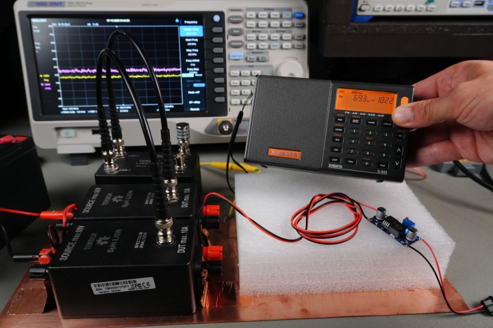 EMC testing in action