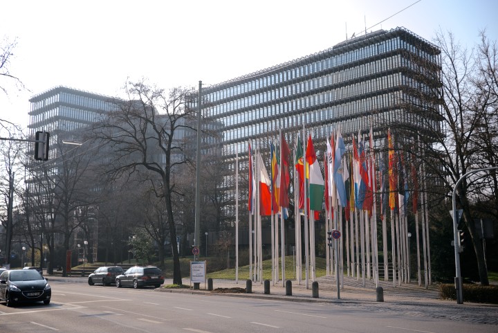 European Patent Office in Munich, Germany