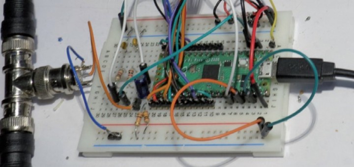 Raspberry Pi Pico board as a software-defined radio