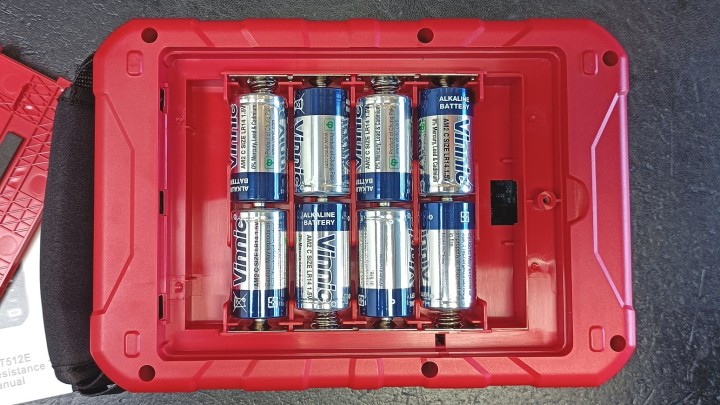 Uni-T UT512D batteries