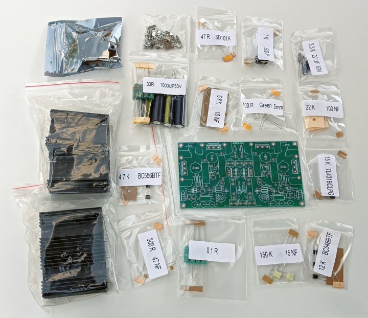 PCB Production: PCB with components