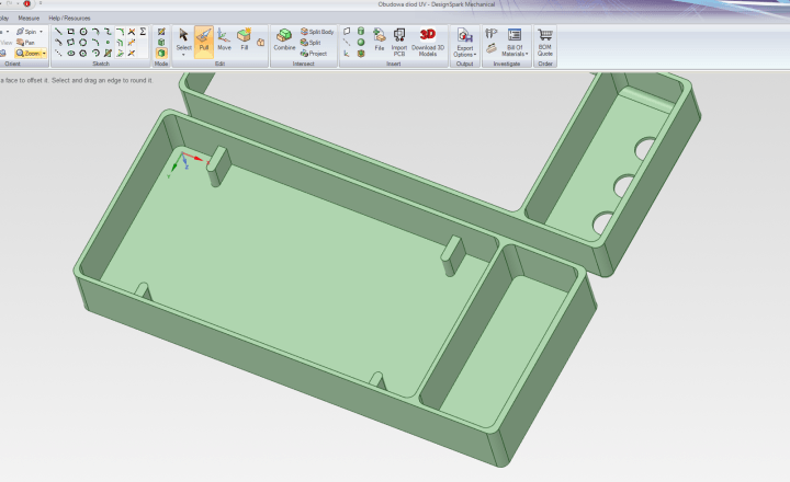 Case design in progress