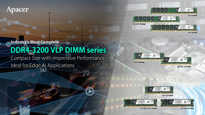 DDR4-3200 VLP DIMM series