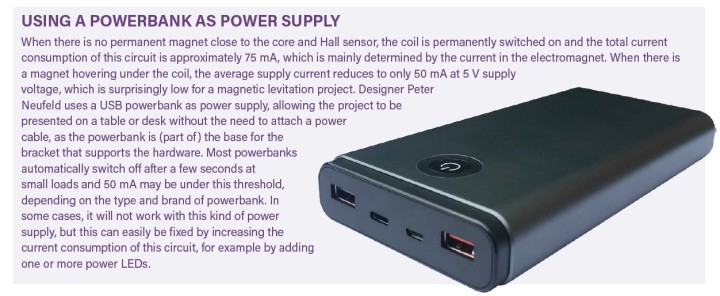 Powerbank power supply